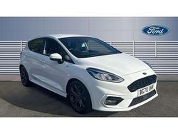 White Used 2020 Ford Fiesta ST-Line Hatchback | £12,369 (Fair price)