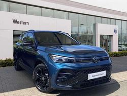 Blue Used 2025 VW Tiguan R-line SUV | £38,390 (Expensive)
