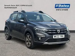 Metallic slate grey Used 2022 Dacia Sandero Prestige Hatchback | £13,500 (Expensive)