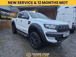 White Used 2016 Ford Ranger Wildtrack Pickup | £14,495 (Fair price)