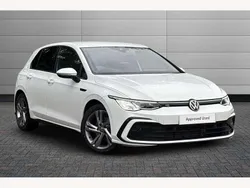 White Used 2020 VW Golf VIII R-line Hatchback | £18,250 (Expensive)