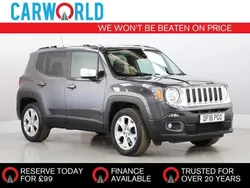 Grey Used 2016 Jeep Renegade Limited SUV | £11,990 (Fair price)