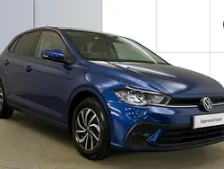 Blue Used 2023 VW Polo Life Hatchback | £16,576 (Fair price)