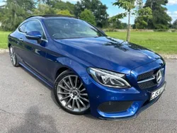 Blue Used 2016 Mercedes 250 AMG Line Premium Plus Coupe | £16,993 (Fair price)
