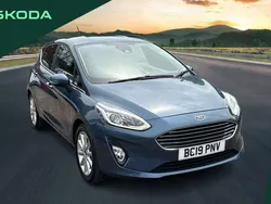 Blue Used 2019 Ford Fiesta Titanium Hatchback | £8,350 (Good price)