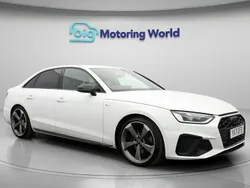 White Used 2022 Audi A4 Black Edition Sedan | £21,500 (Expensive)