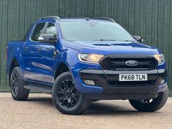 Blue Used 2018 Ford Ranger Wildtrack Pickup | £18,900 (A bit pricey)