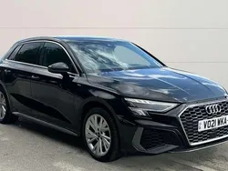 Black Used 2021 Audi A3 e-tron S-Line Hatchback | £15,428 (Fair price)