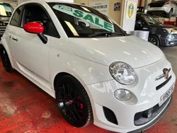 White Used 2015 Abarth 595 Hatchback | £7,495 (Fair price)