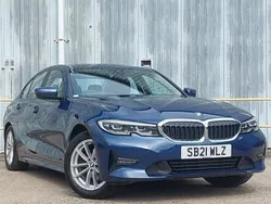Blue Used 2021 BMW 320 Comfort Edition Sedan | £17,498 (Fair price)
