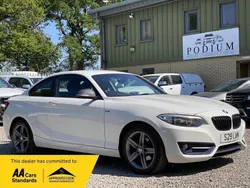 White Used 2014 BMW 218 Sport Line Coupe | £4,990 (Good price)