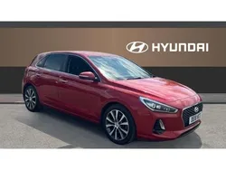 Red Used 2018 Hyundai i30 Premium Hatchback | £10,098 (Fair price)