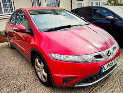 Red Used 2009 Honda Civic SE Hatchback | £3,895 (Fair price)