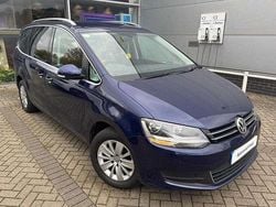 Blue Used 2018 VW Sharan SE MPV | £16,289 (Fair price)