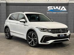 White Used 2021 VW Tiguan R-line SUV | £22,499 (Fair price)