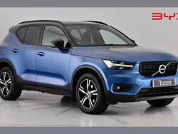 Ocean blue Used 2019 Volvo XC40 R-Design SUV | £17,790 (Fair price)