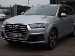 Silver Used 2015 Audi Q7 S-Line SUV | £19,995 (Fair price)