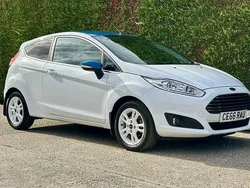 White Used 2016 Ford Fiesta Zetec Hatchback | £6,395 (Fair price)