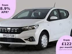 White Used 2022 Dacia Sandero Comfort Hatchback | £9,674 (Good price)