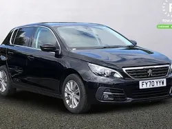 Black Used 2020 Peugeot 308 Allure Hatchback | £12,999 (A bit pricey)
