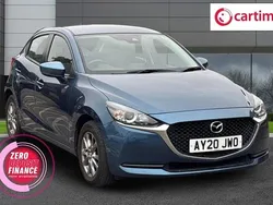Blue Used 2020 Mazda 2 Hatchback | £12,299 (Fair price)