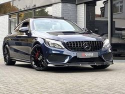Blue Used 2018 Mercedes C220 AMG Line Premium Plus Coupe | £19,950 (Expensive)