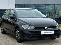 Black Used 2023 VW Polo Life Hatchback | £17,322 (Good price)