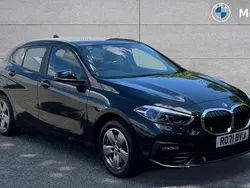 Black sapphire Used 2021 BMW 118 Comfort Edition Hatchback | £17,520 (Good price)