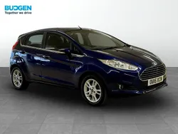 Blue Used 2015 Ford Fiesta Zetec Hatchback | £8,491 (Fair price)