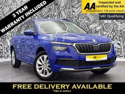 Blue Used 2022 Skoda Kamiq SE SUV | £14,395 (Fair price)