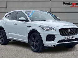 White Used 2020 Jaguar E-Pace Chequered Flag SUV | £16,995 (Good price)