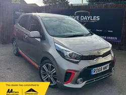 Silver Used 2018 Kia Picanto GT-Line Hatchback | £6,999 (Fair price)