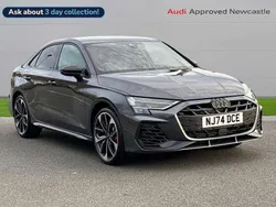 Grey Used 2024 Audi S3 Black Edition Sedan | £41,328