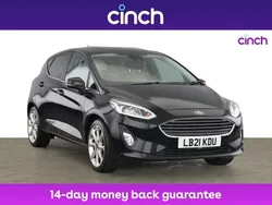 Black Used 2021 Ford Fiesta Titanium X Hatchback | £14,749 (Fair price)