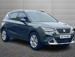 Mountain green with grey roof Used 2024 Seat Arona Xperience SUV | £18,550 (Fair price)