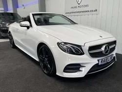 White Used 2018 Mercedes E300 AMG line Cabriolet | £19,749 (Super price)