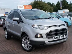 Silver Used 2017 Ford Ecosport Titanium SUV | £7,495 (Fair price)