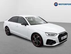 White Used 2023 Audi A4 Black Edition Sedan | £27,749 (Fair price)