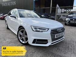 White Used 2018 Audi A4 S-Line Estate | £13,495 (Fair price)