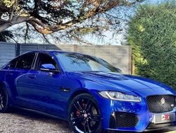 Blue Used 2018 Jaguar XF S Sedan | £16,490 (Fair price)