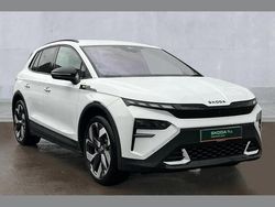 Moon white metallic Used 2025 Skoda Elroq vRS SUV | £39,790