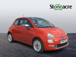 Orange Used 2017 Fiat 500 Hatchback | £8,500 (Fair price)