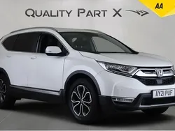 White Used 2021 Honda CR-V Hybrid SUV | £17,475 (Super price)