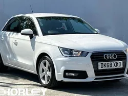 White Used 2018 Audi A1 Sportback Sport Hatchback | £11,366 (Fair price)