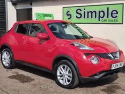 Red Used 2014 Nissan Juke Acenta Premium SUV | £4,989 (Fair price)