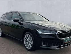 Midnight black metallic Used 2024 Skoda Superb SE L Estate | £31,690 (Expensive)