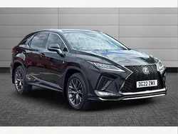 Black Used 2022 Lexus RX450h Sport Line SUV | £38,950 (Fair price)