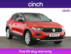 Red Used 2018 VW T-Roc SEL SUV | £17,479 (Fair price)