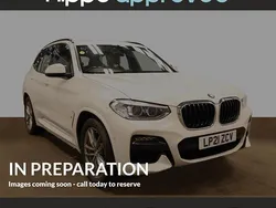 White Used 2021 BMW X3 M Sport SUV | £25,720 (Super price)
