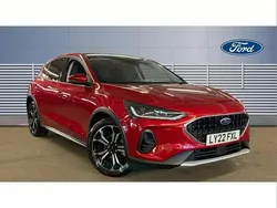 Red Used 2022 Ford Focus Vignale Hatchback | £19,090 (Fair price)